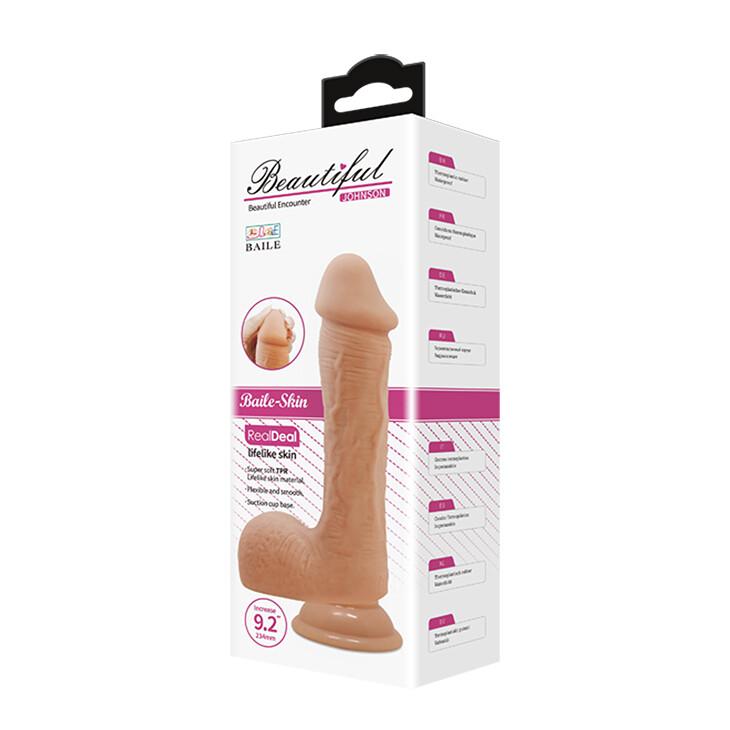 Dildo Realistico Beautiful Johnson 23,4 cm thumbnail 13