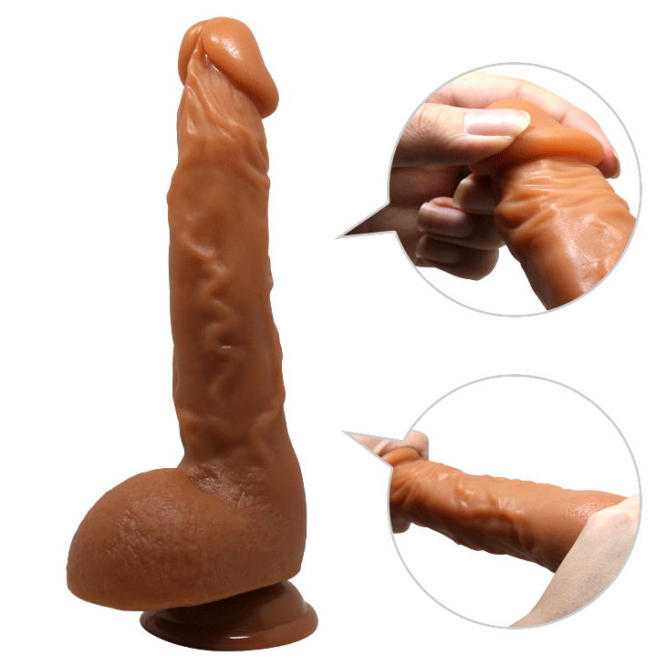 Vibratore Realistico Beautiful Jason 25 cm thumbnail 2