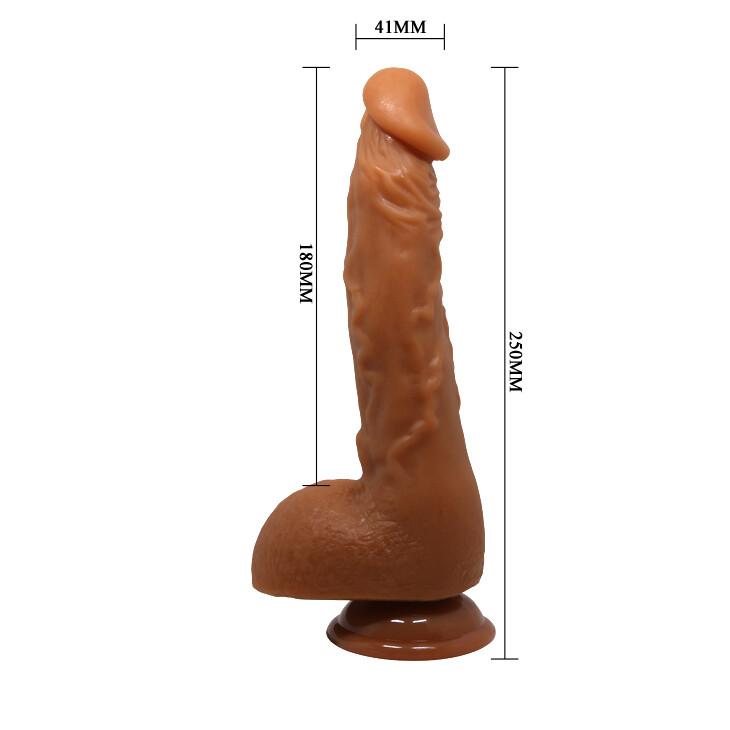 Vibratore Realistico Beautiful Jason 25 cm thumbnail 8