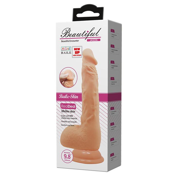 Dildo XXL Beautiful Vibrant Jason 25 cm thumbnail 10