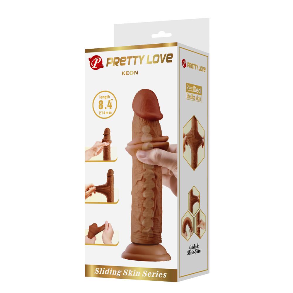Dildo Realistico Keon 21,4 cm thumbnail 12