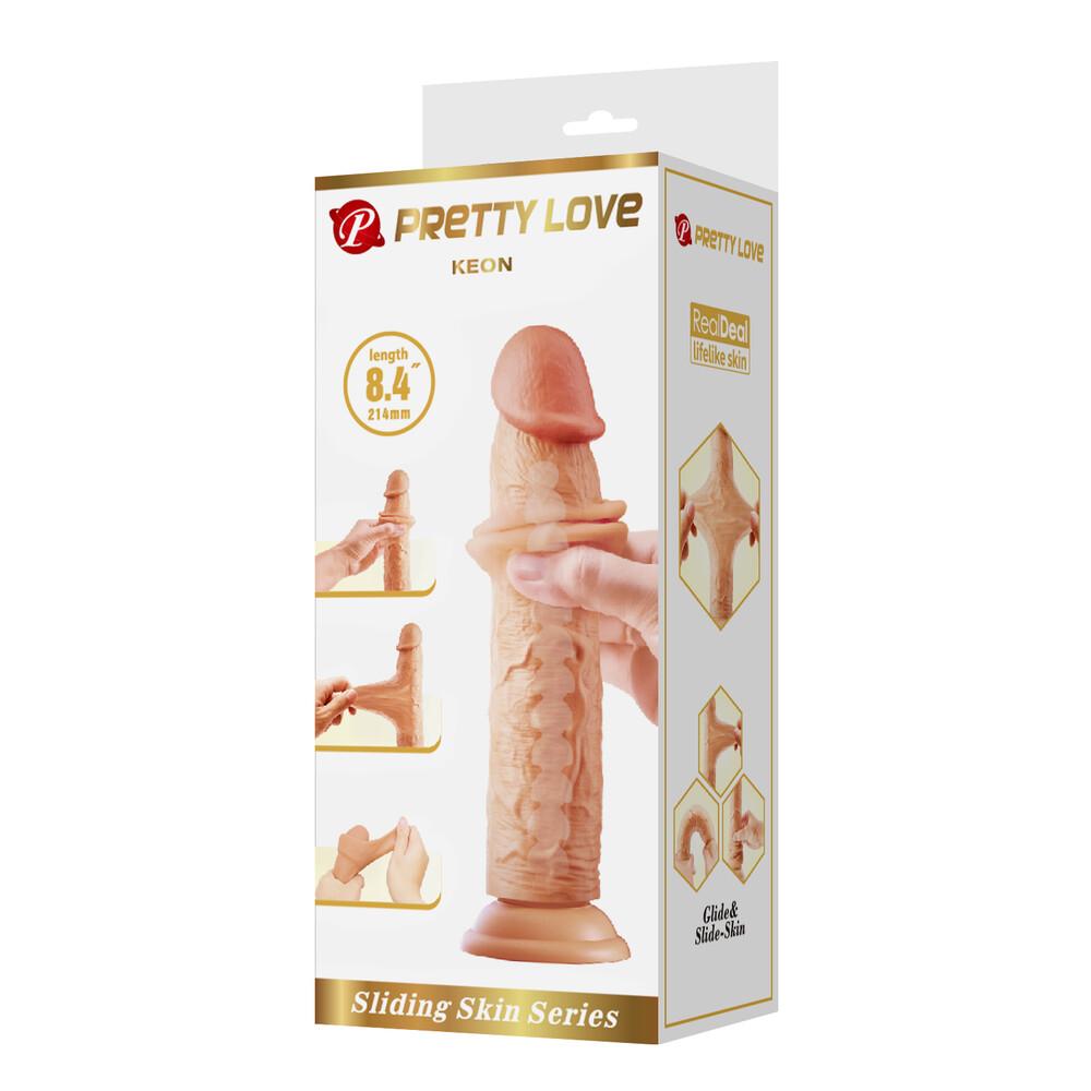 Dildo Realistico Keon 21,4 cm thumbnail 10