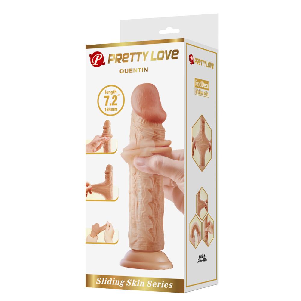 Dildo Realistico Quentin 18,4 cm thumbnail 8