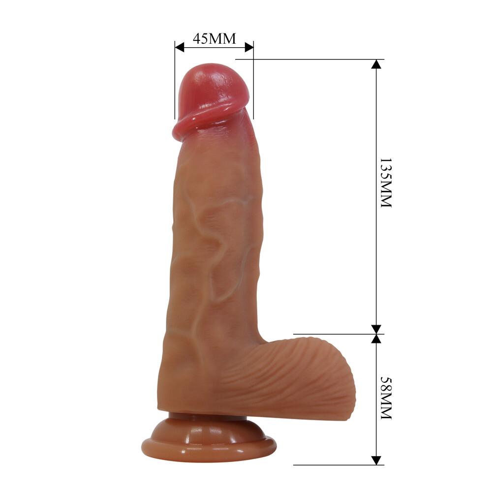 Dildo Realistico Duvall 19,3 cm thumbnail 7