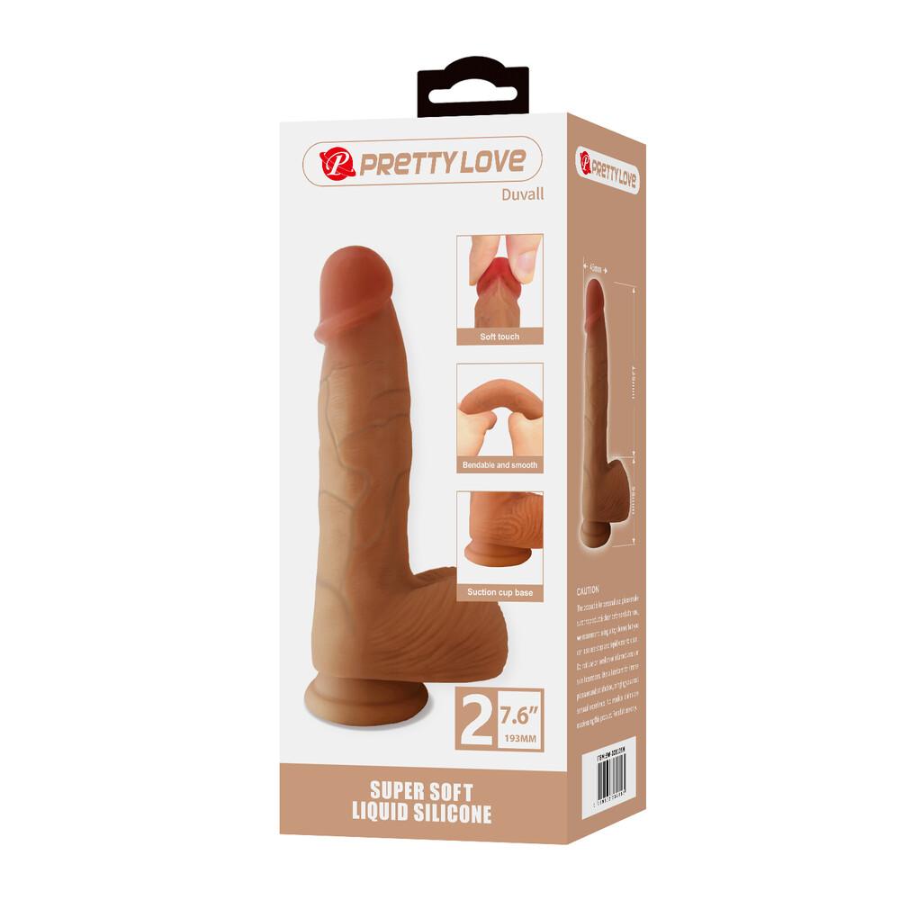 Dildo Realistico Duvall 19,3 cm thumbnail 8