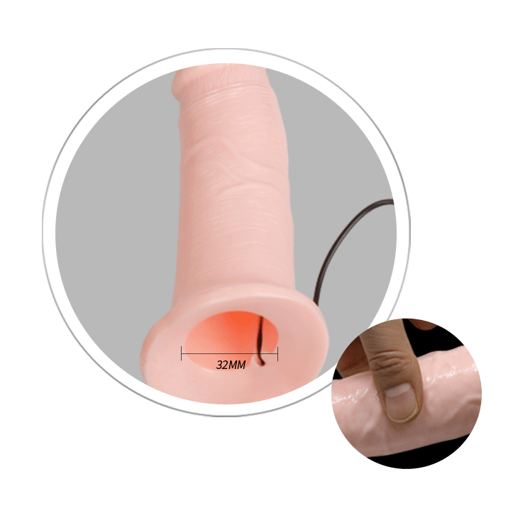 Strap-on Man's Pants Replacement Vibrant 16,5 cm thumbnail 5