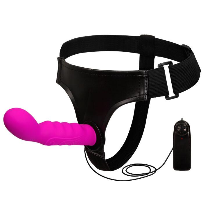 Strap-on Ultra Harness Vibrant Purple Fantasy 15,5 cm