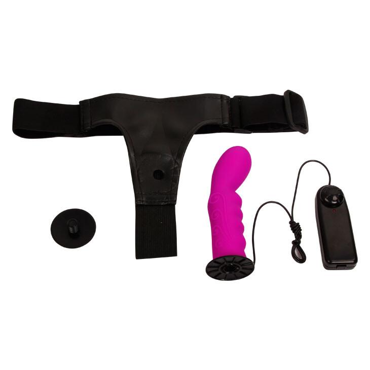 Strap-on Ultra Harness Vibrant Purple Fantasy 15,5 cm thumbnail 5