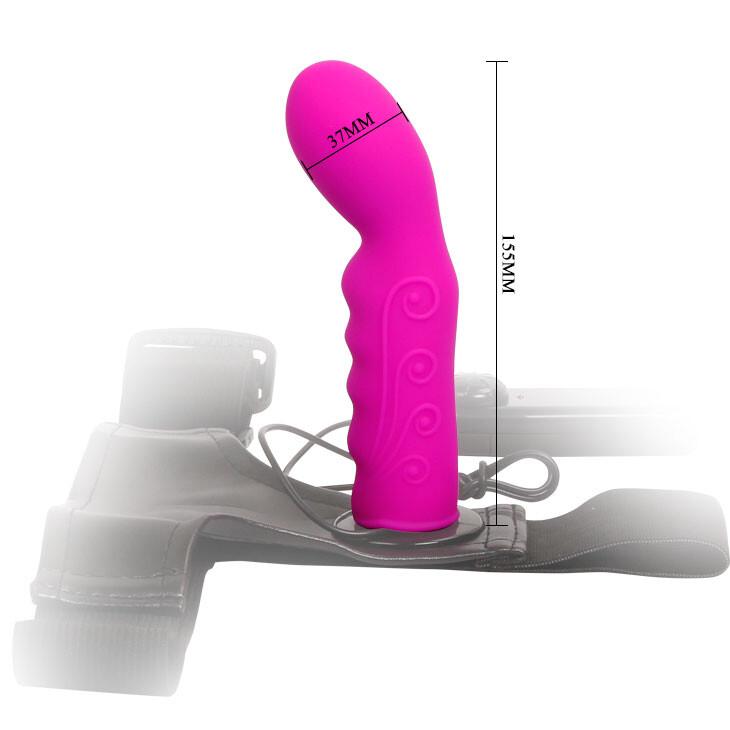 Strap-on Ultra Harness Vibrant Purple Fantasy 15,5 cm thumbnail 6