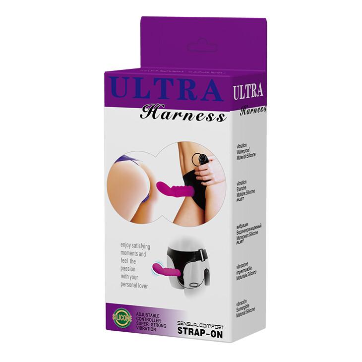 Strap-on Ultra Harness Vibrant Purple Fantasy 15,5 cm thumbnail 9