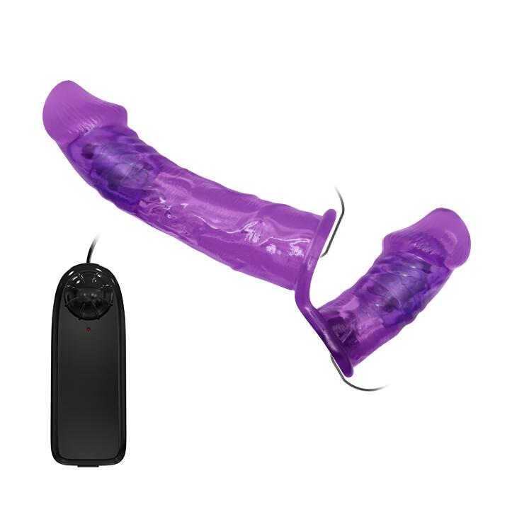 Strap-on Vibrante Ultra Passionate Dual Vibration 17,5 cm thumbnail 3