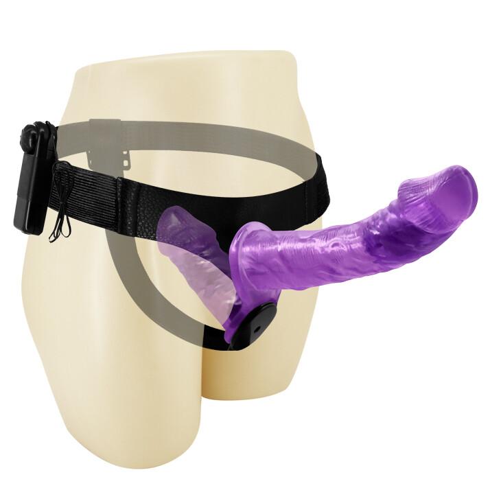 Strap-on Vibrante Ultra Passionate Dual Vibration 17,5 cm thumbnail 4