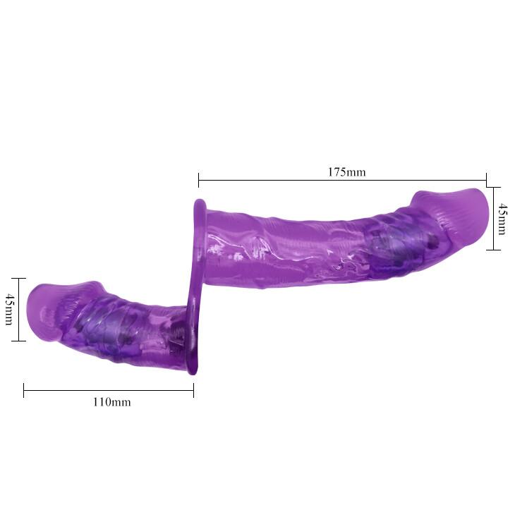 Strap-on Vibrante Ultra Passionate Dual Vibration 17,5 cm thumbnail 6