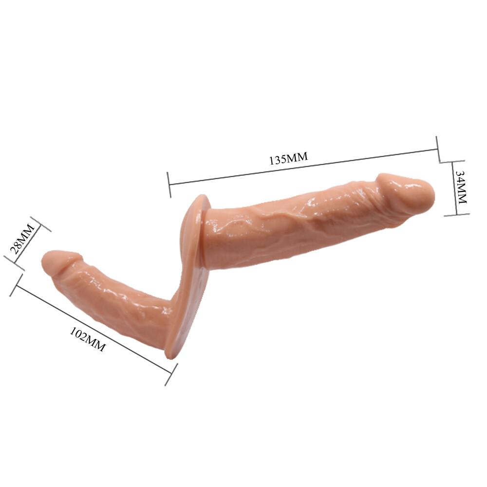 Strap On Doppio Ultra Pleasure 13,5cm thumbnail 6