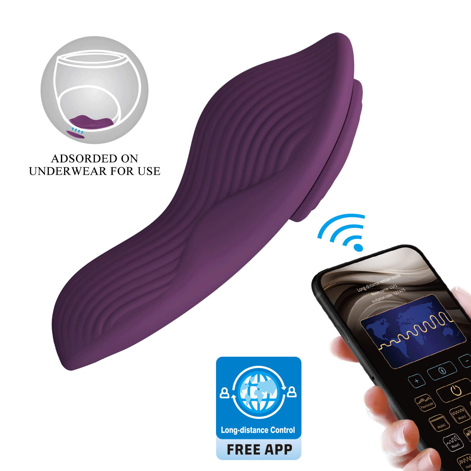 Vibratore Clitoride Mane thumbnail 2