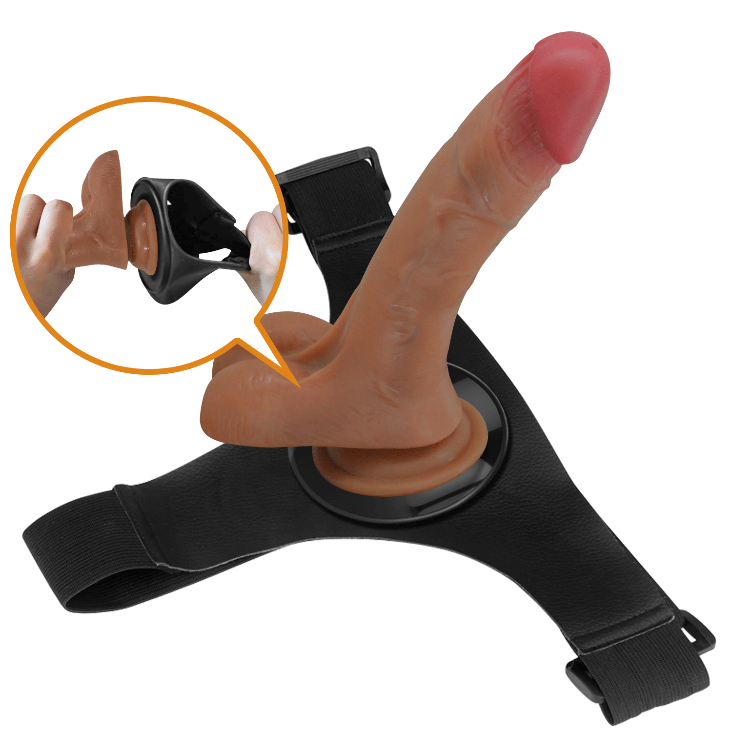Strap On Vibrante Oher 20 cm thumbnail 2