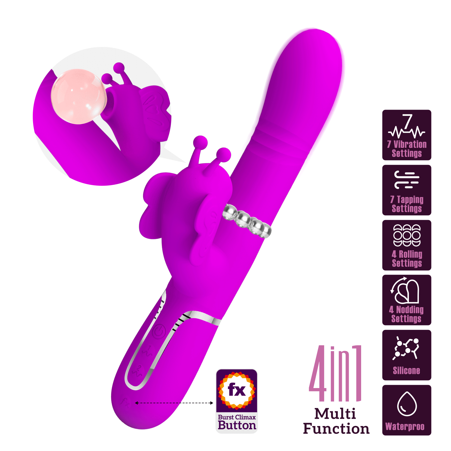 Vibratore Rabbit Twinkled Tenderness thumbnail 2