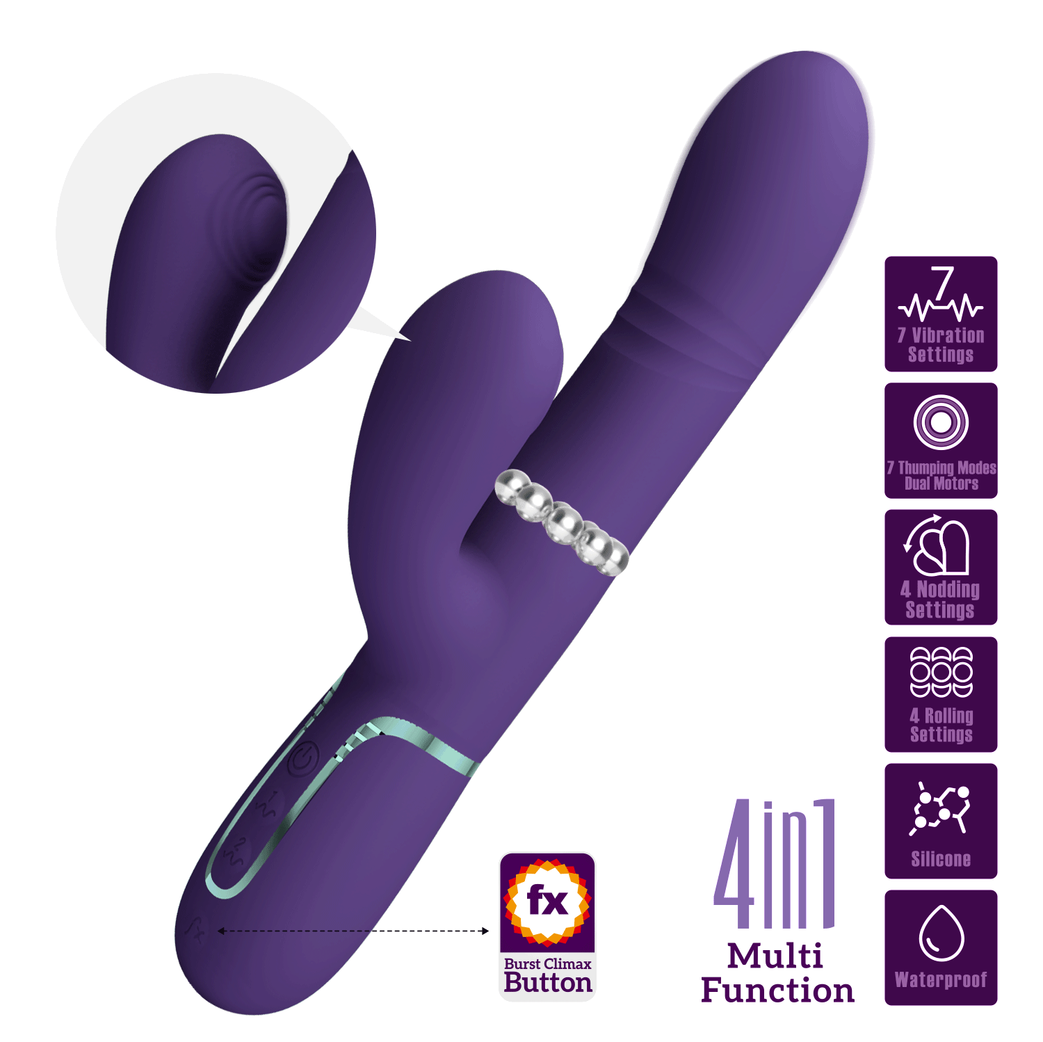 Vibratore Rabbit Mariana thumbnail 2