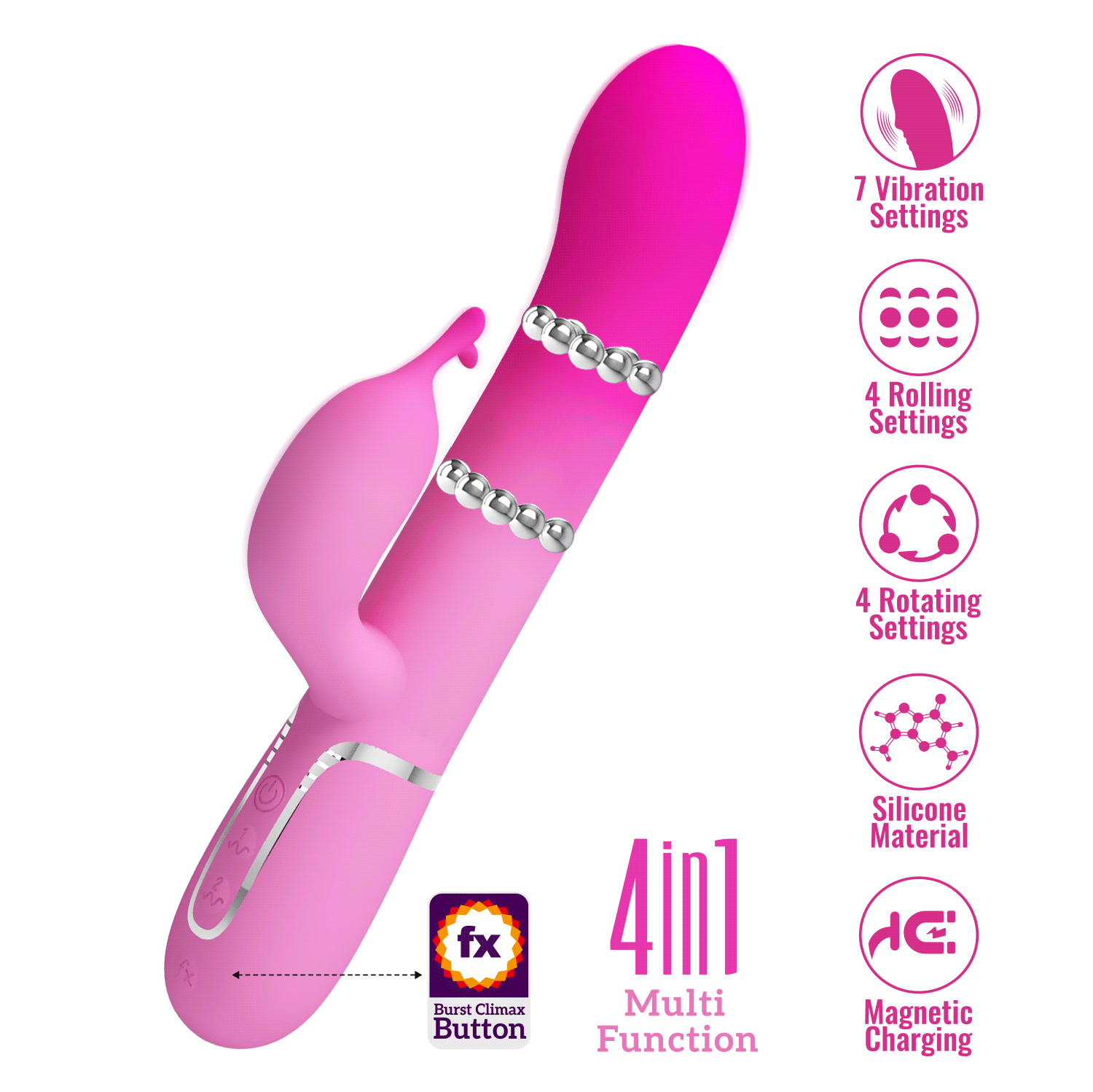 Vibratore Rabbit Shima thumbnail 2