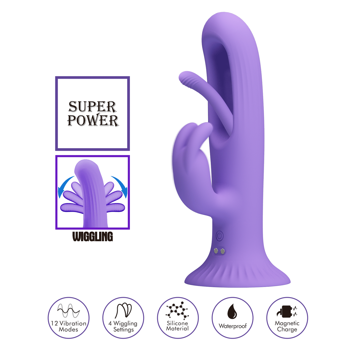 Vibratore Rabbit Killmoulis thumbnail 2