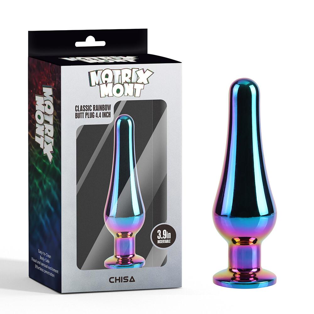 Classic Rainbow Ø 3,5 cm Plug Anale 