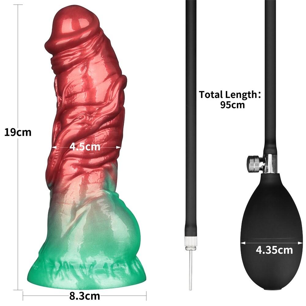 Dildo Monster Gonfiabile Aerosx 19 cm thumbnail 7