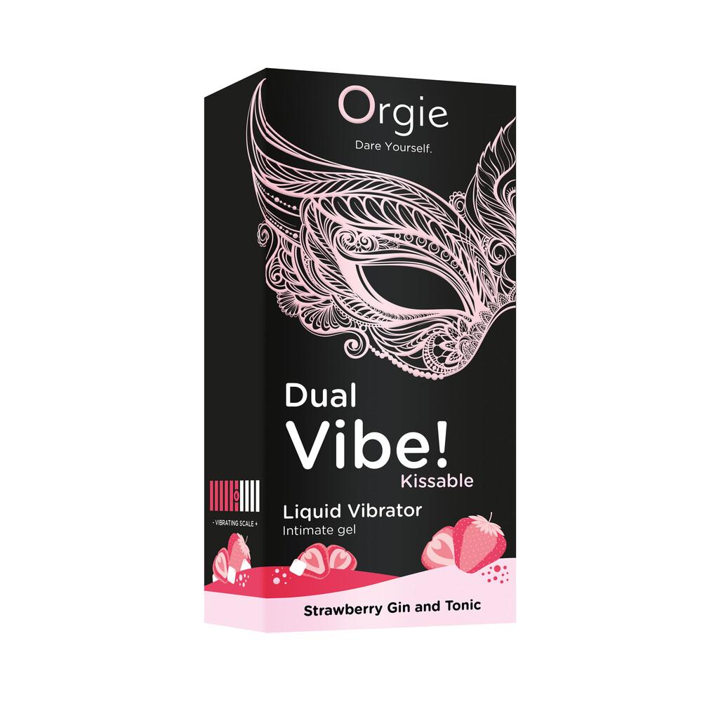 Vibratore Liquido Dual Vibe Strawberry Gin And Tonic 15ml thumbnail 4