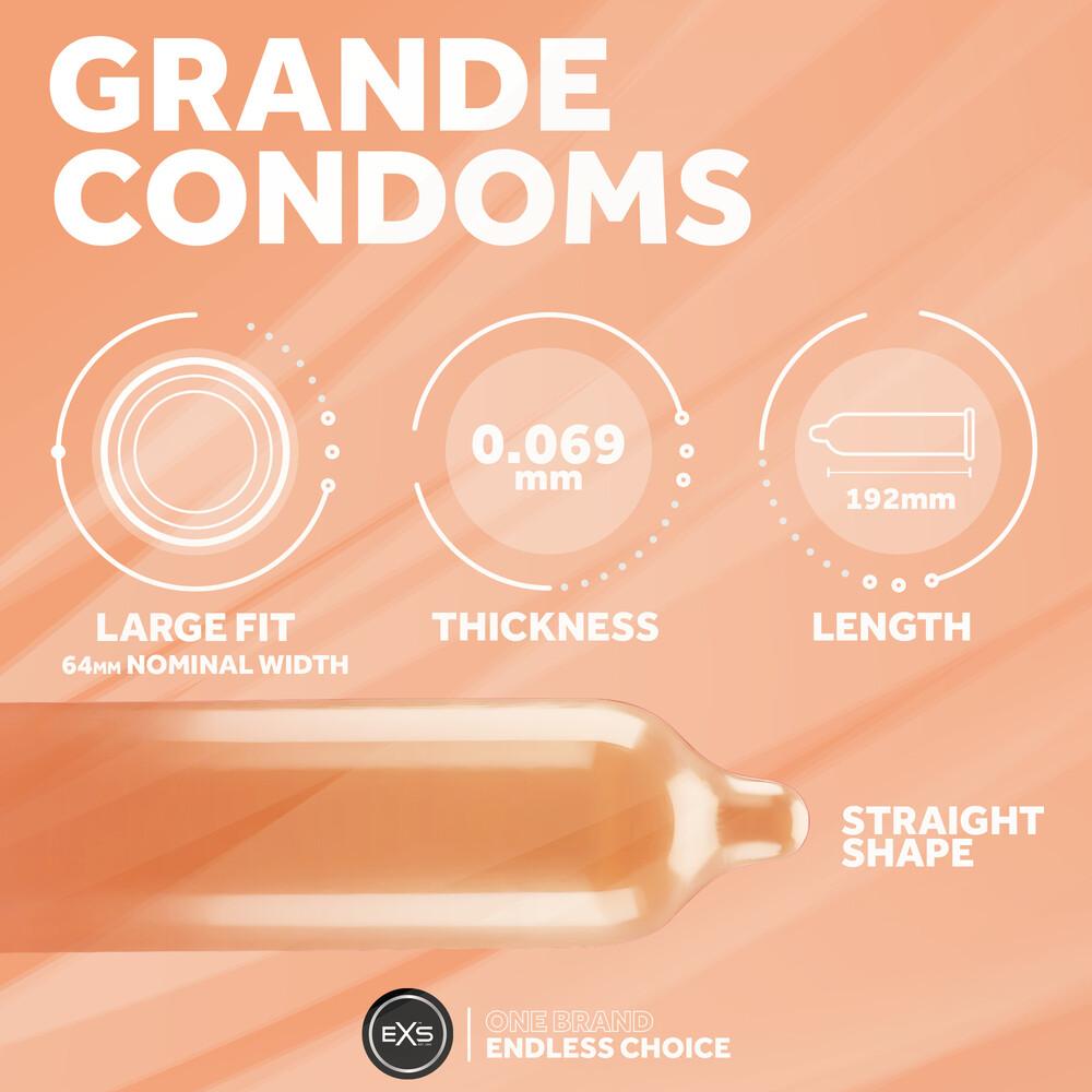 Preservativi XXL EXS Grande thumbnail 3