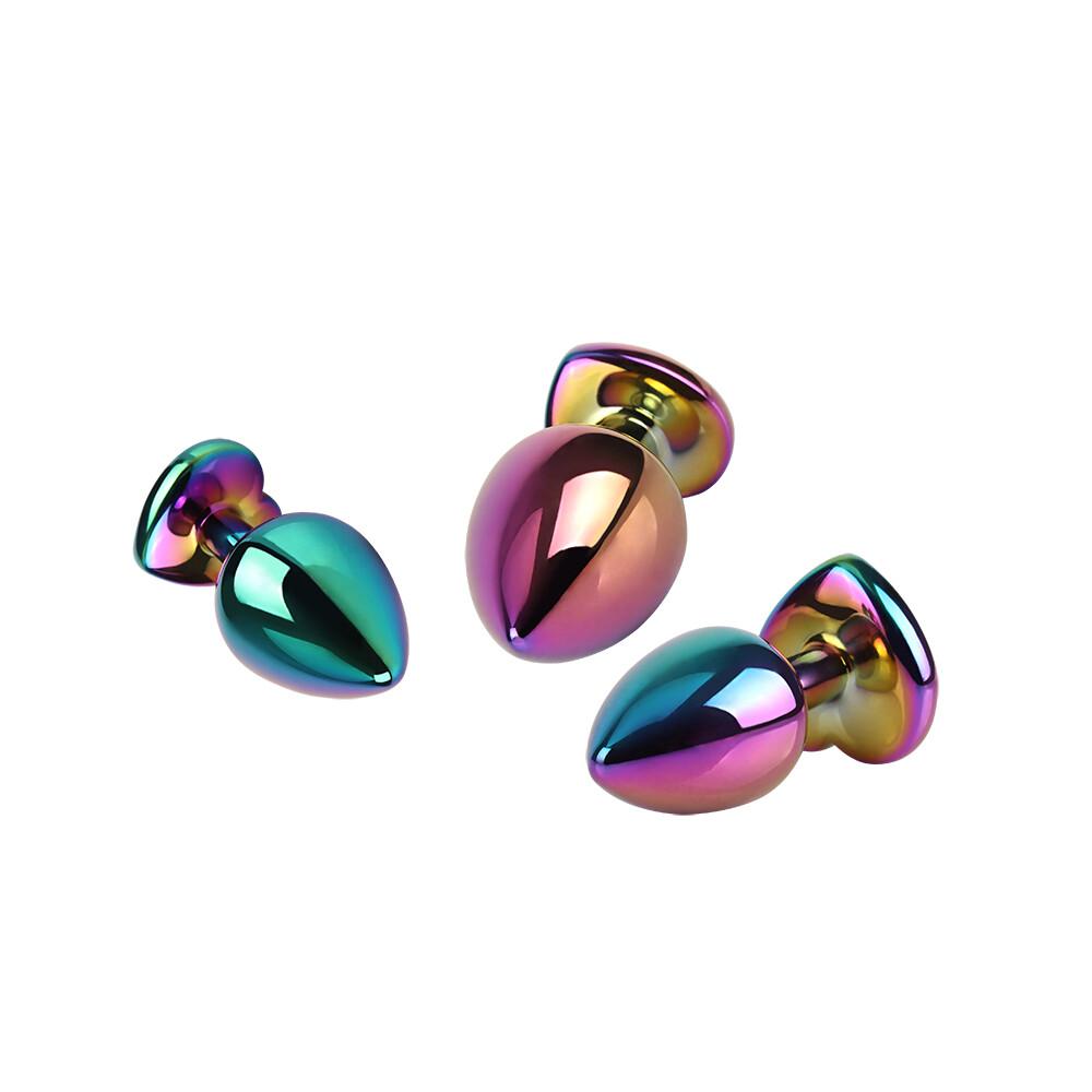 Rainbow Heart Set Plug Anali  thumbnail 4
