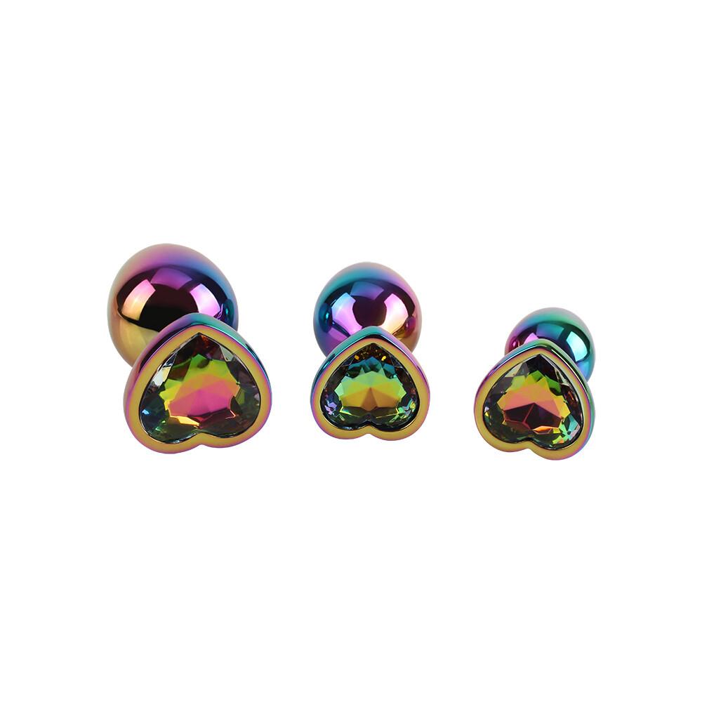 Rainbow Heart Set Plug Anali  thumbnail 5