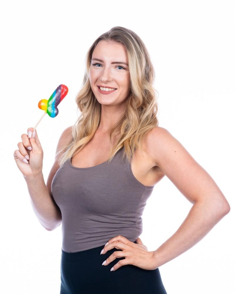 Rainbow Cock Pops Lecca Lecca Sexy thumbnail 2