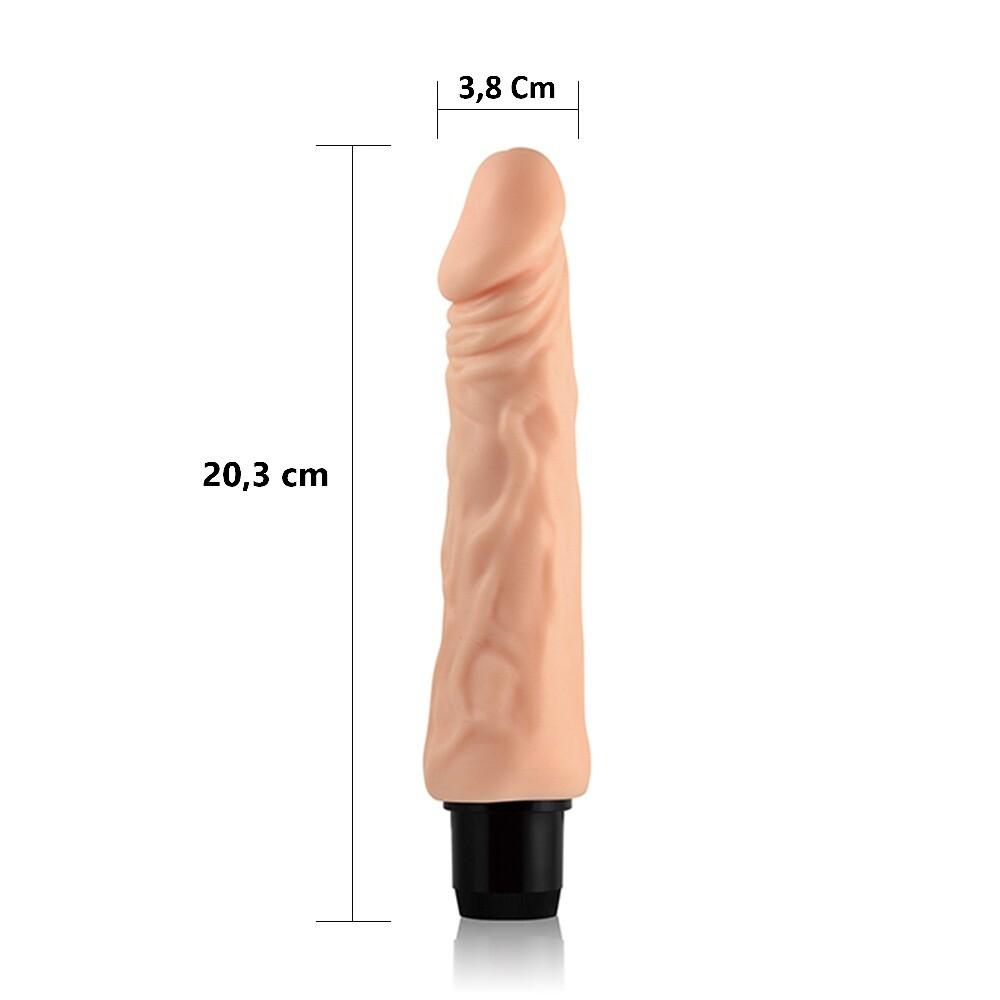 Vibratore Realistico Kevin 20 cm