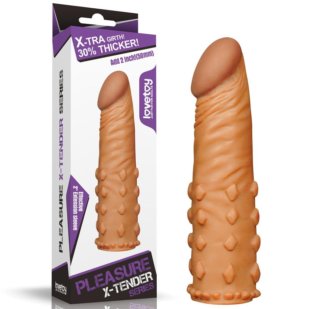 Guaina e Prolunga Pene X2 17,5 cm thumbnail 5