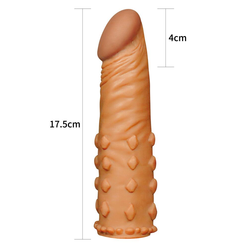 Guaina e Prolunga Pene X2 17,5 cm thumbnail 2