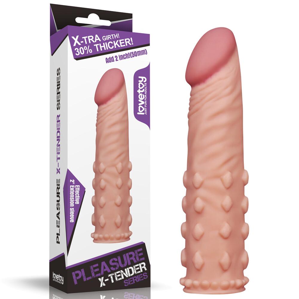Guaina e Prolunga Pene X2 17,5 cm thumbnail 6