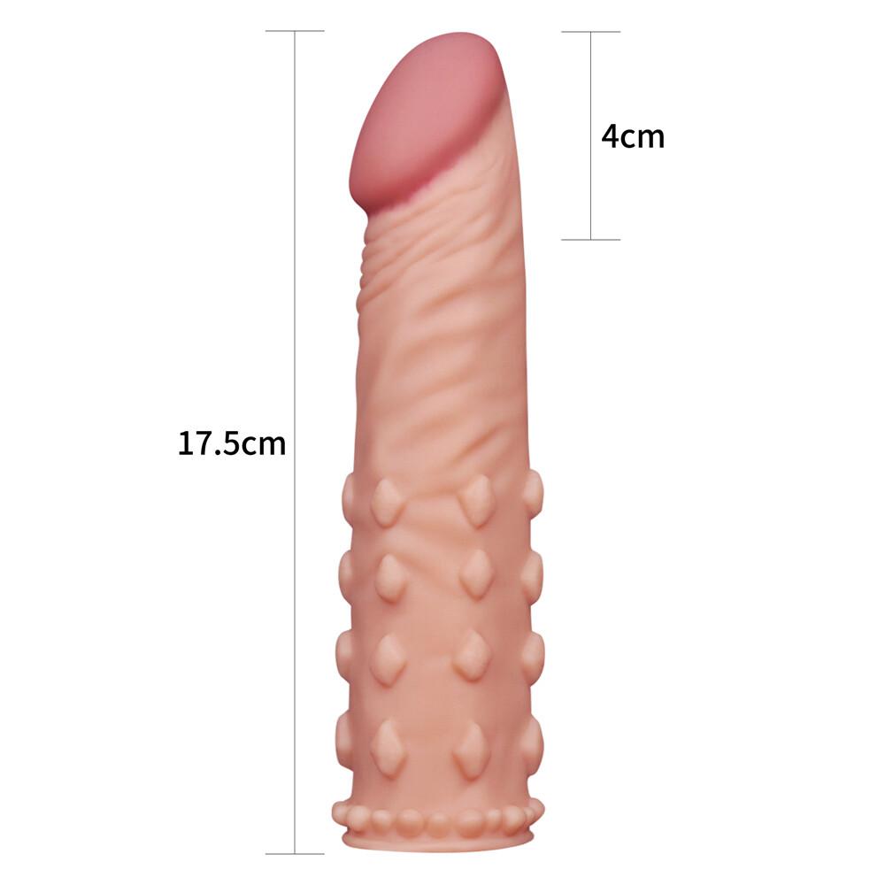 Guaina e Prolunga Pene X2 17,5 cm thumbnail 2