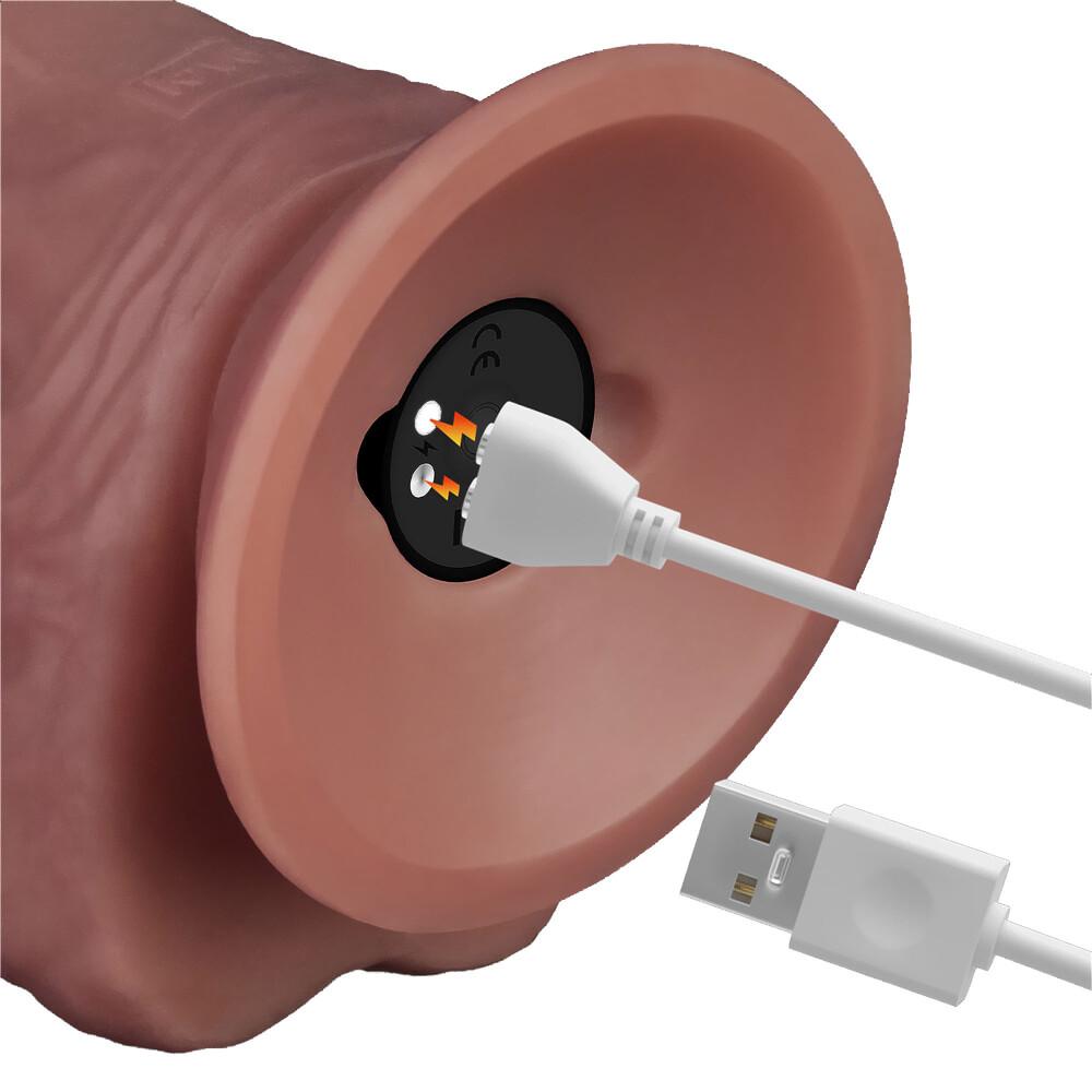Vibratore Realistico Power Cock Silken thumbnail 11