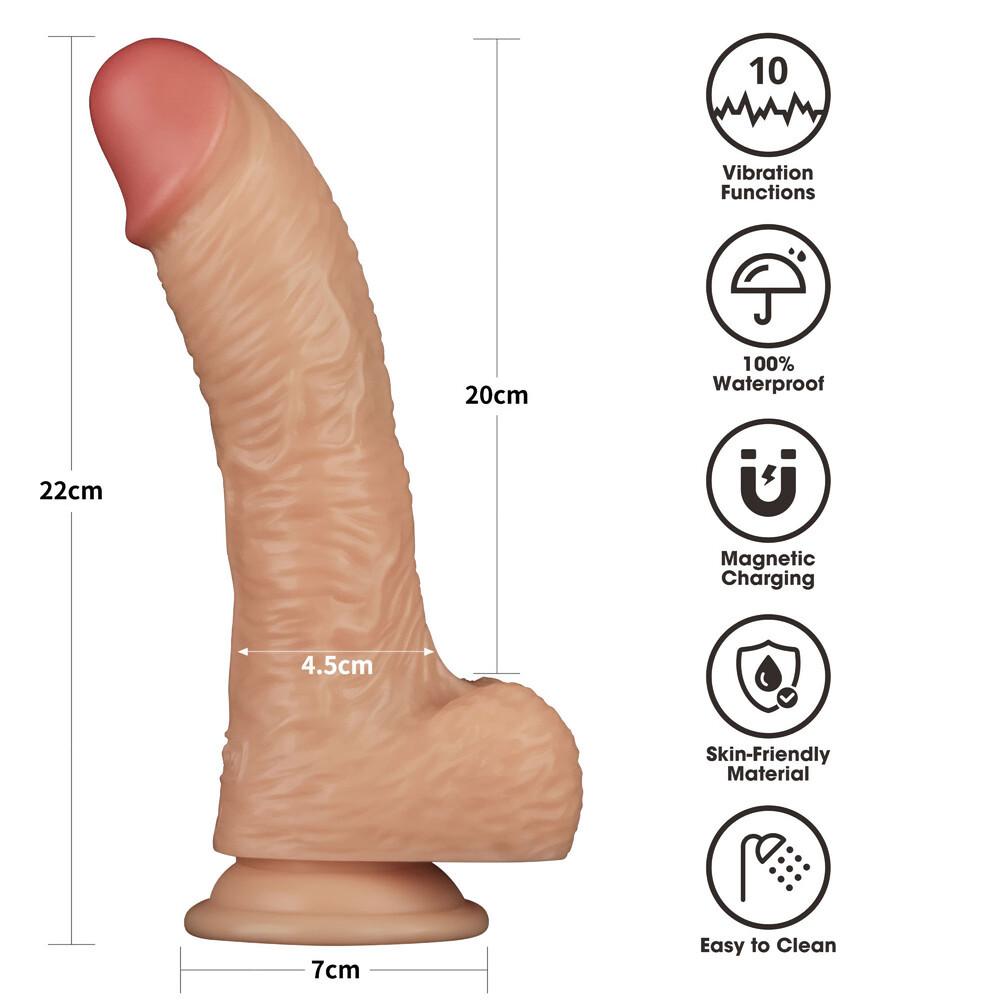 Vibratore Realistico Real Delight thumbnail 9