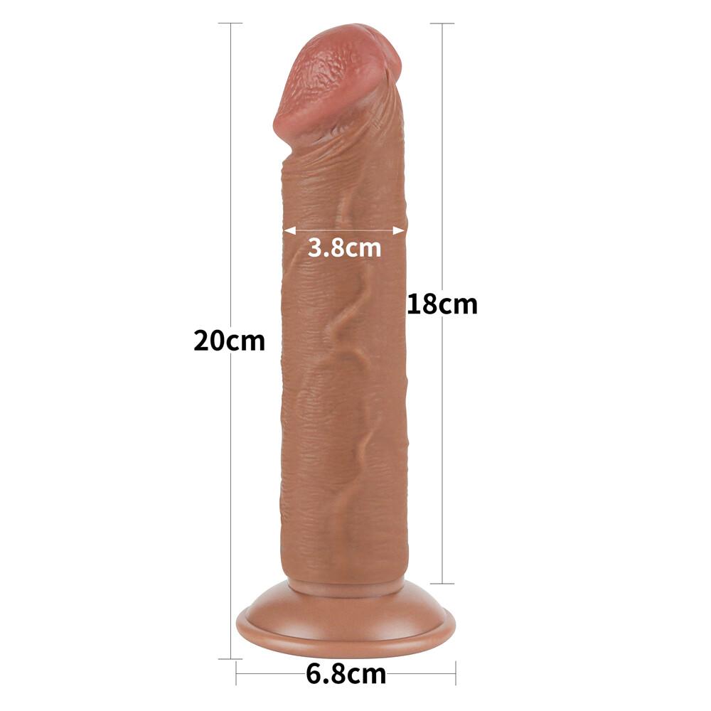 Dildo Realistico Glidrax 20 cm thumbnail 2