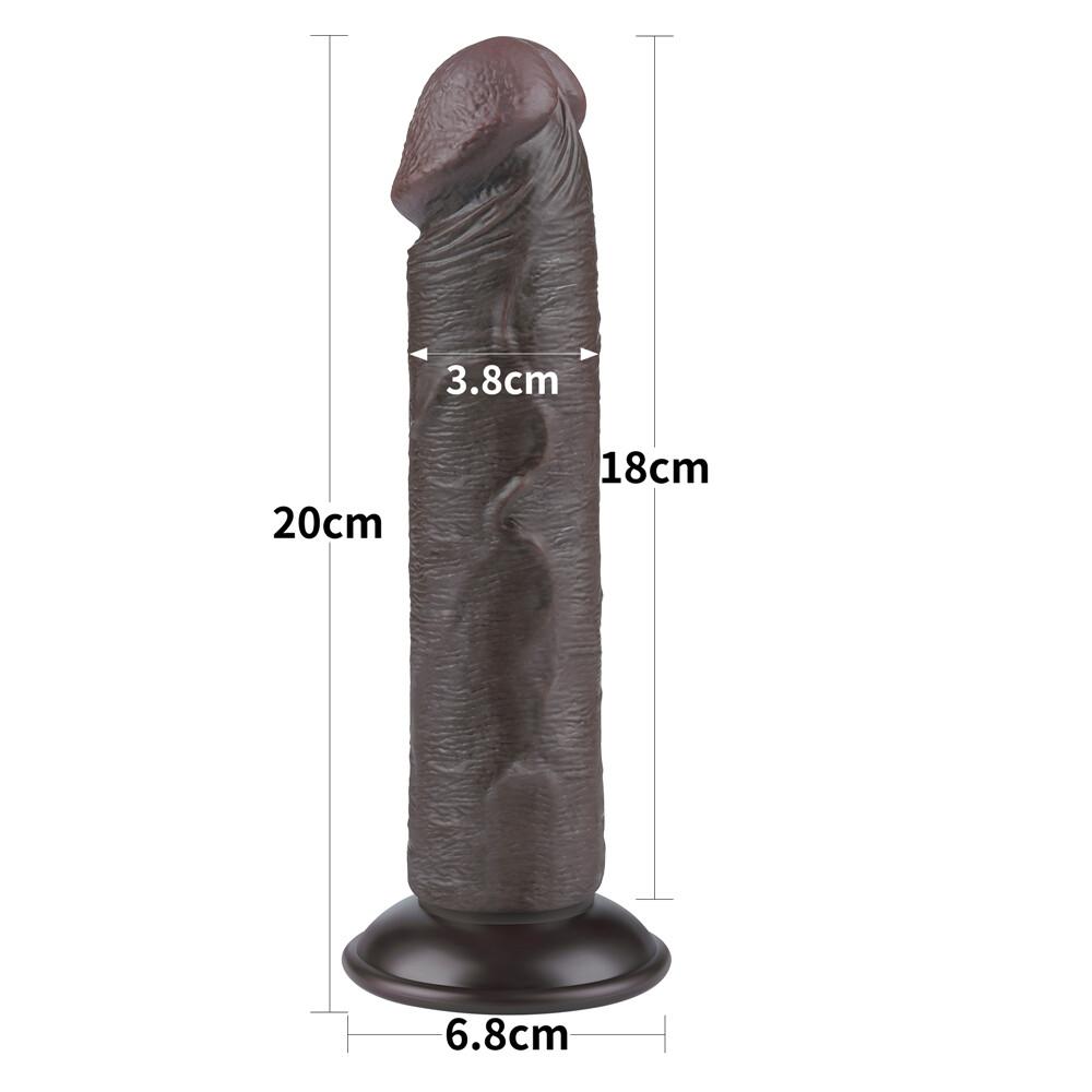 Dildo Realistico Glidrax 20 cm thumbnail 2