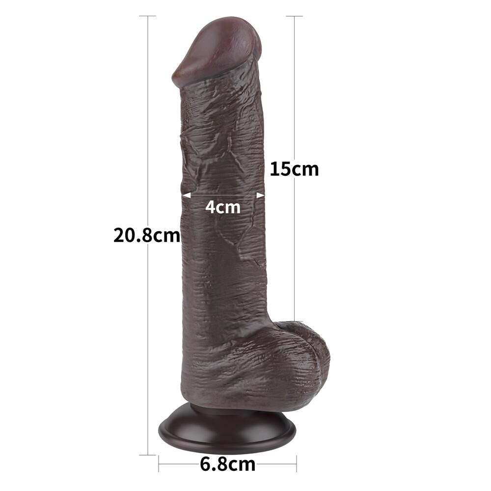 Dildo Realistico Mocha 21 cm thumbnail 4