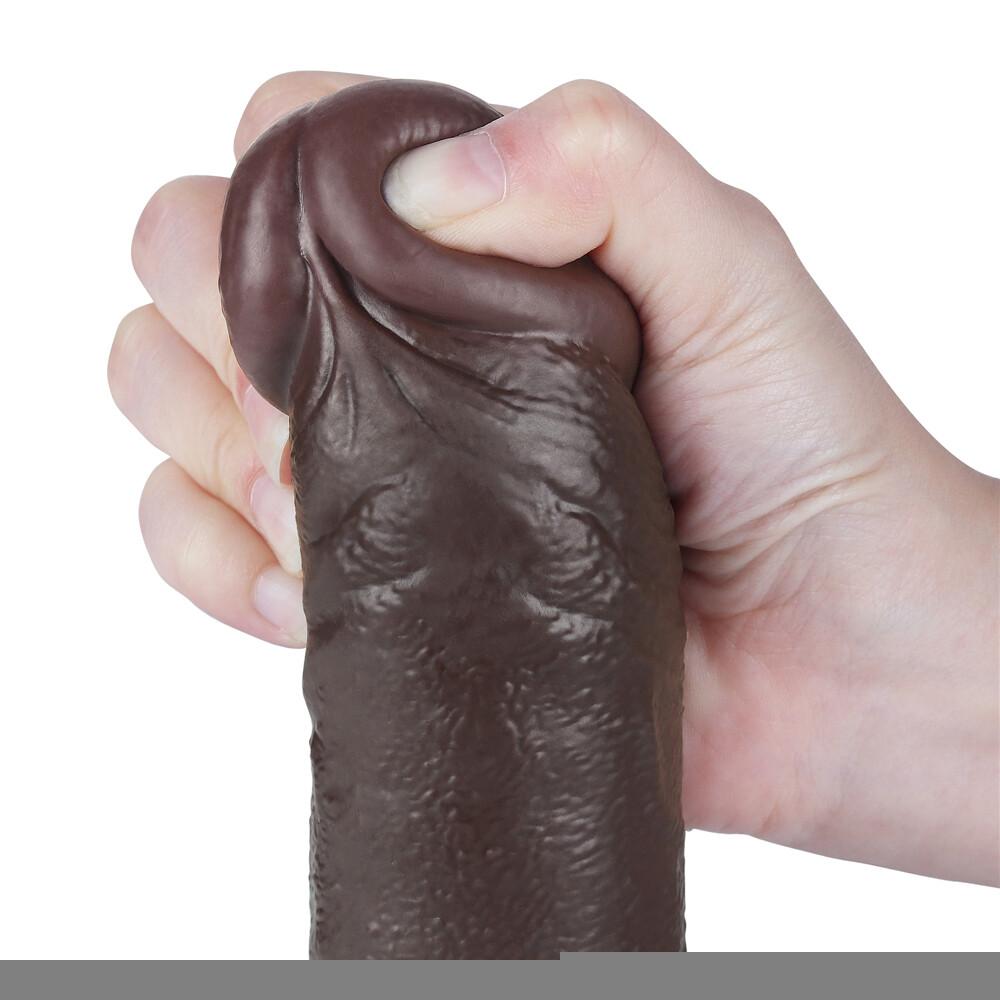 Dildo Realistico Chocolate 24 cm thumbnail 5