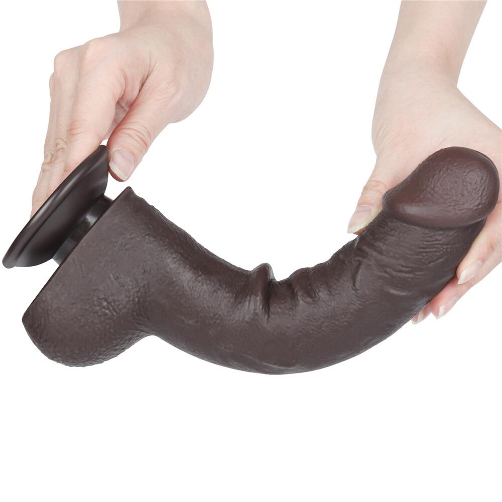 Dildo Realistico Chocolate 24 cm thumbnail 4