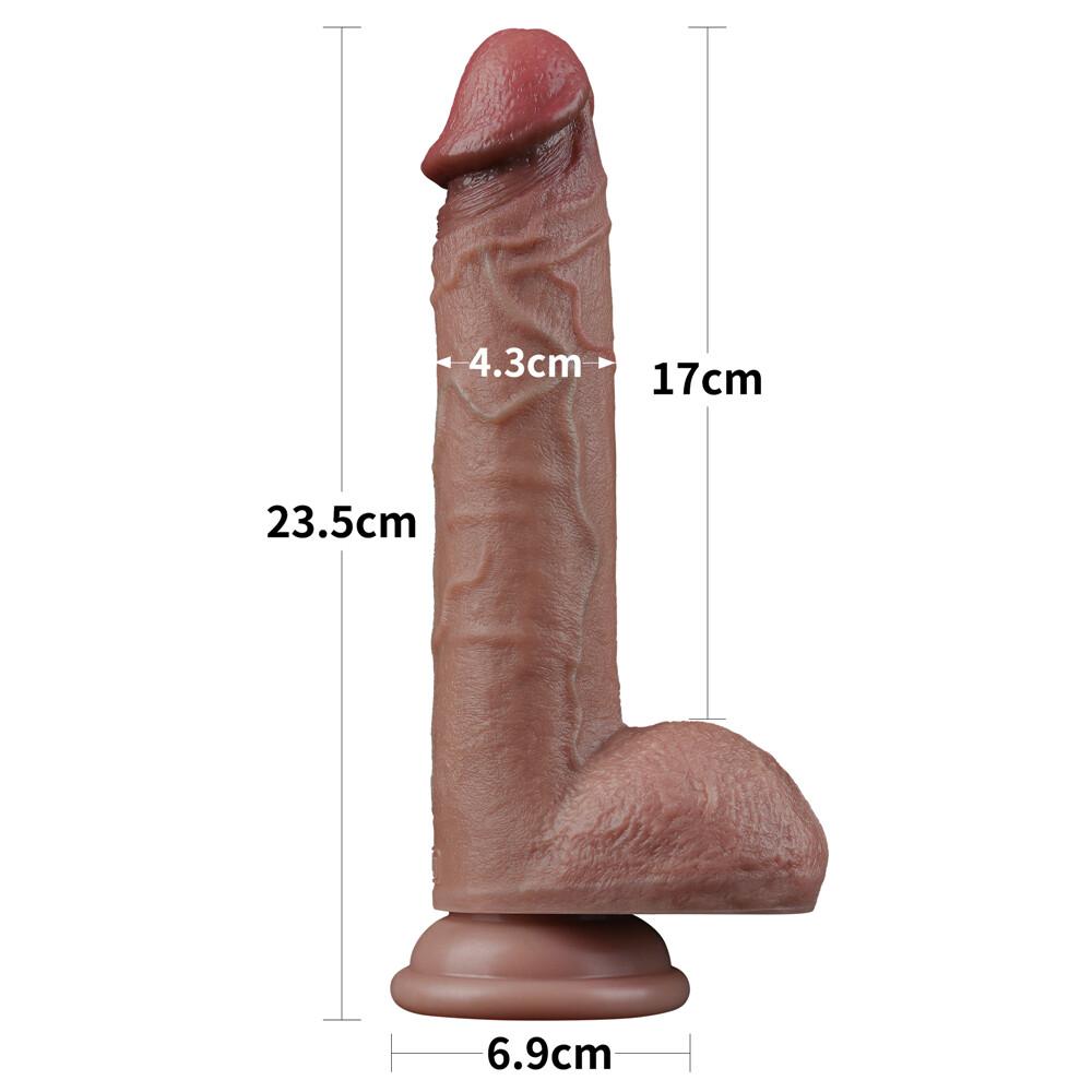 Dildo Realistico Ecstasy 23,5 cm thumbnail 4