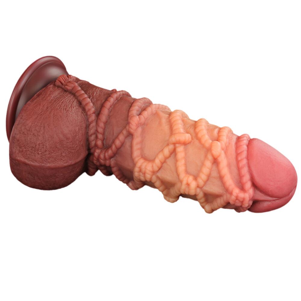 Dildo XXL Braided Rope 24,5 cm thumbnail 5