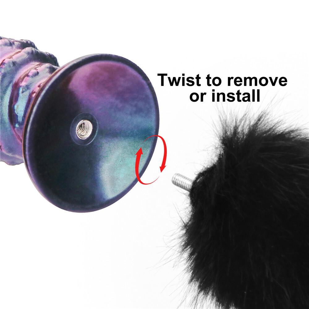 MystiTail 11 cm Plug Anale con Coda thumbnail 7