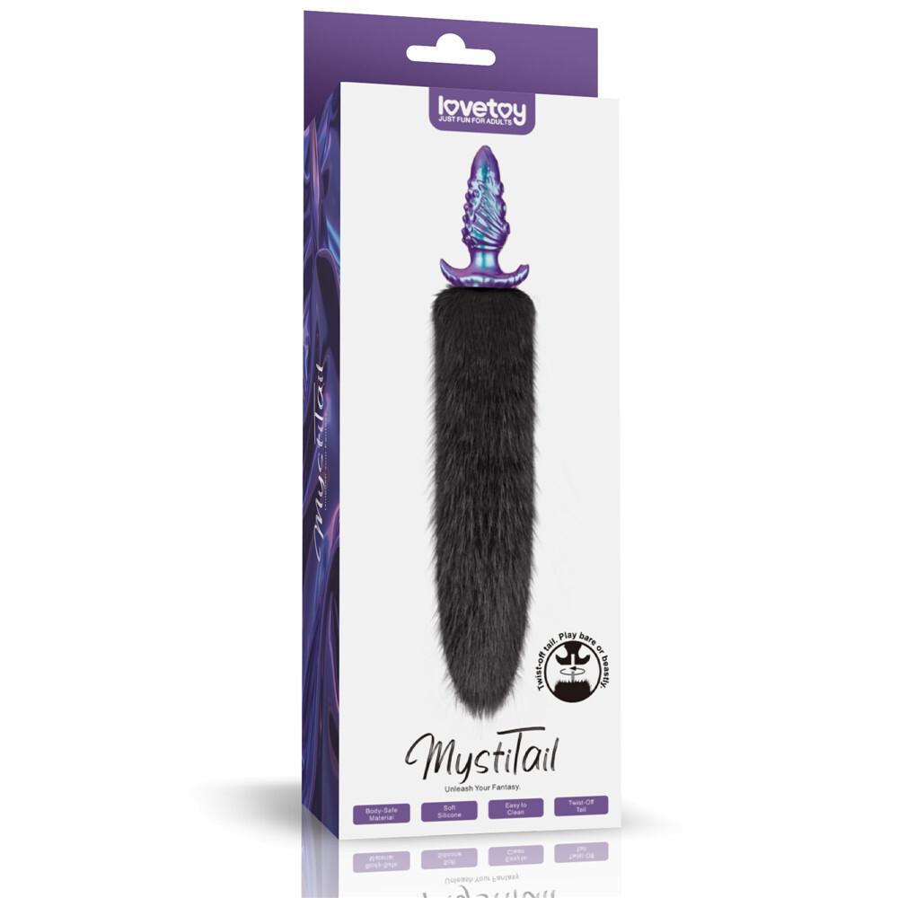 MystiTail 12 cm Plug Anale con Coda
