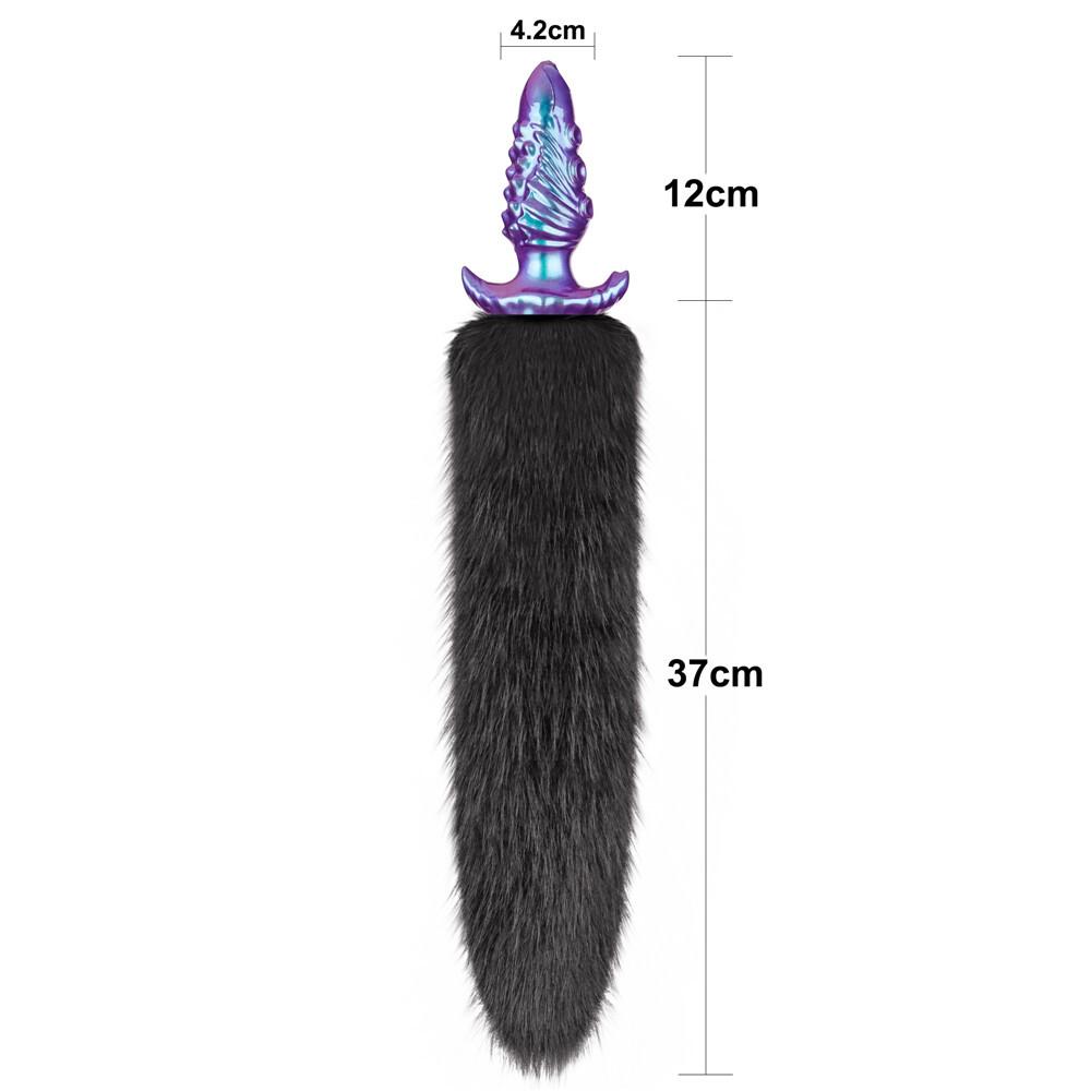 MystiTail 12 cm Plug Anale con Coda thumbnail 2