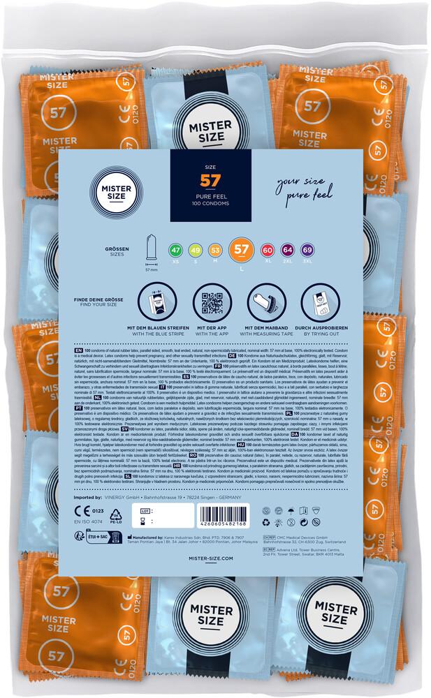 Preservativi XL 57 Mister Size thumbnail 2