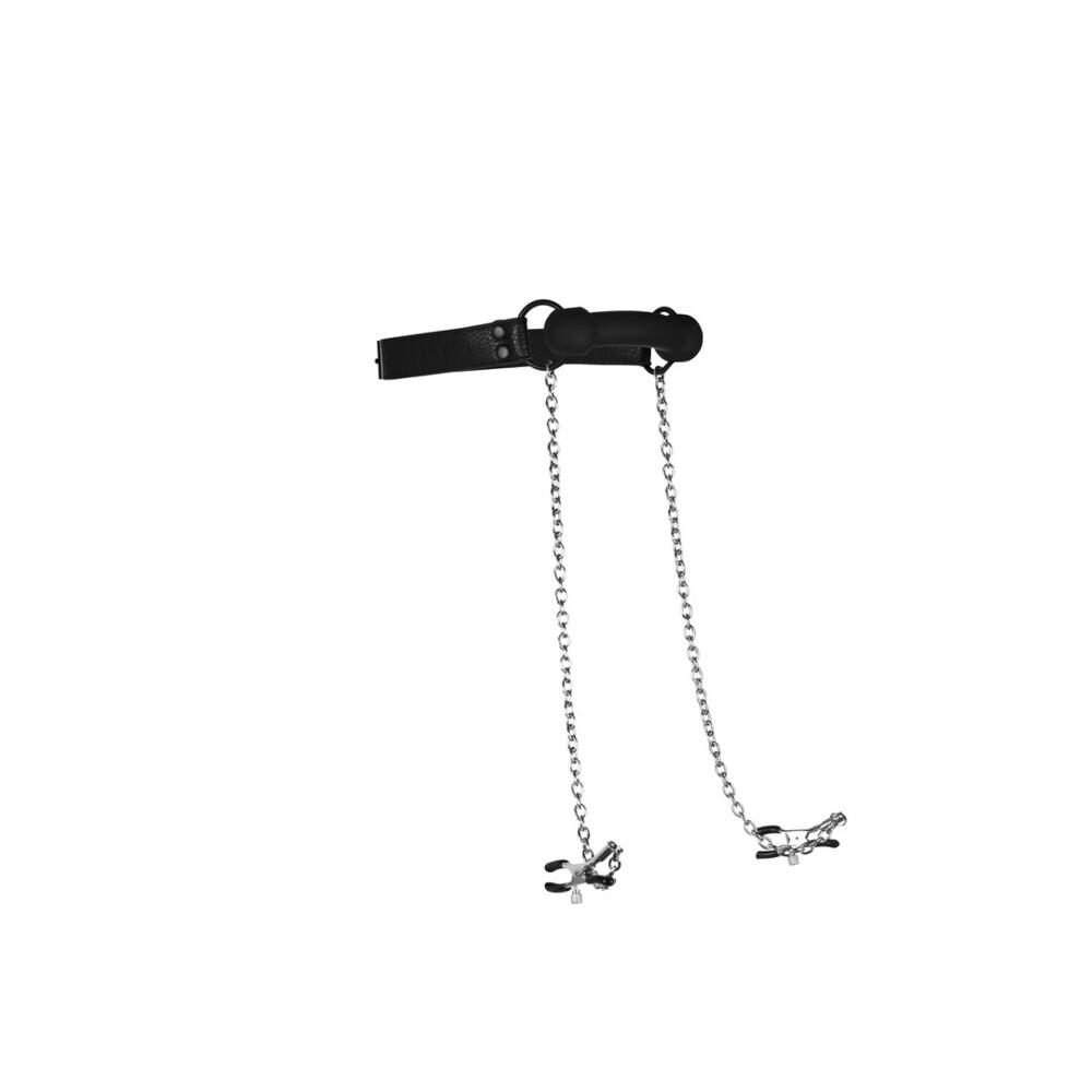 Morso Bondage con Pinzette 
